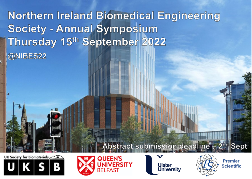 Northern Ireland Biomedical Engineering Society Annual Symposium 2022