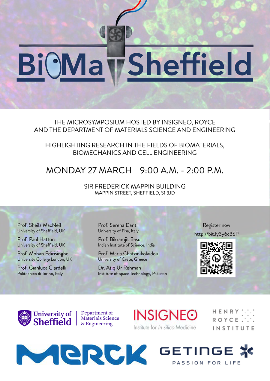 BioMat Sheffield Meeting March 2023 UKSB